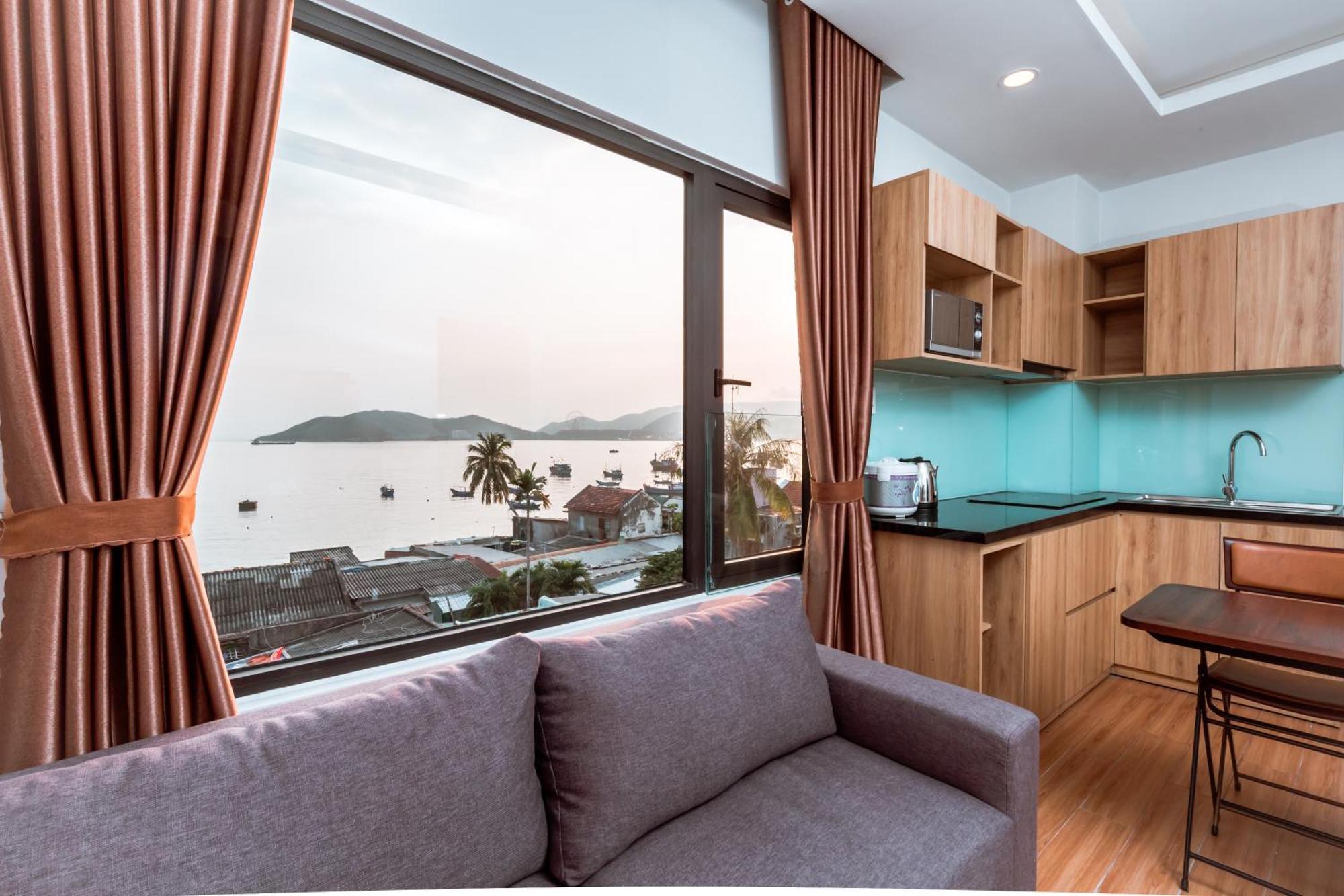 Aqua Seaview Hotel Nha Trang Exterior foto